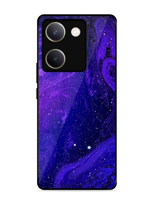 Galaxy Acrylic Abstract Art Glossy Metal Phone Cover for Vivo Y200 Pro (5G) Zapvi