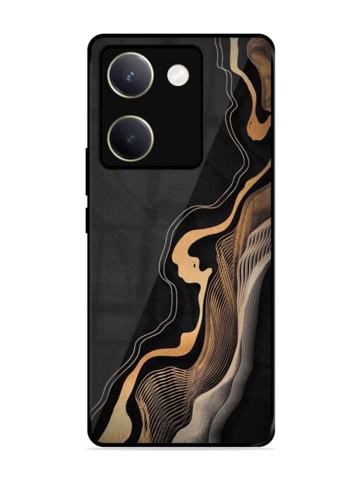 Abstract Art Glossy Metal TPU Phone Cover for Vivo Y200 Pro (5G) Zapvi