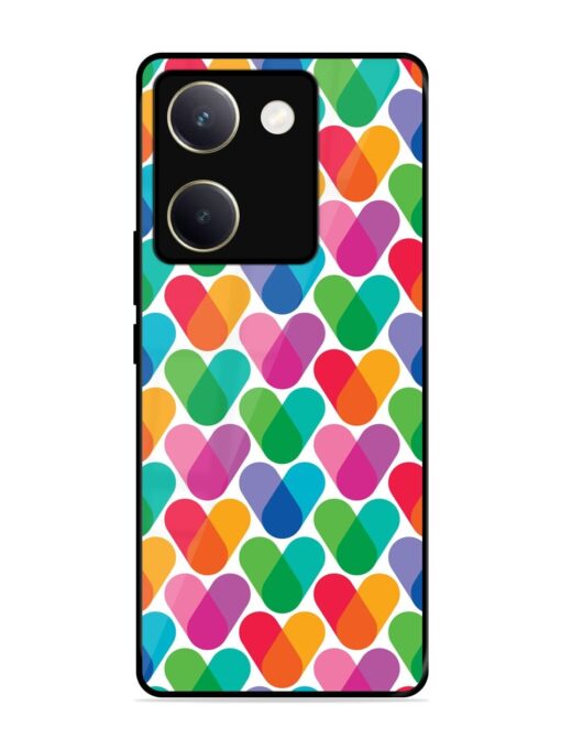 Overlapping Colors Colorful Glossy Metal TPU Phone Cover for Vivo Y200 Pro (5G) Zapvi