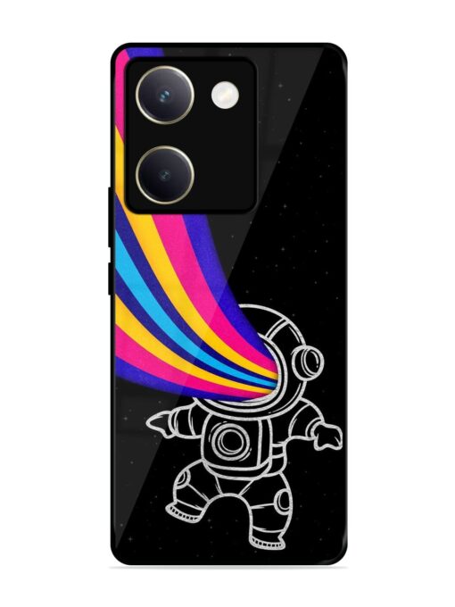 Astronaut Glossy Metal TPU Phone Cover for Vivo Y200 Pro (5G) Zapvi