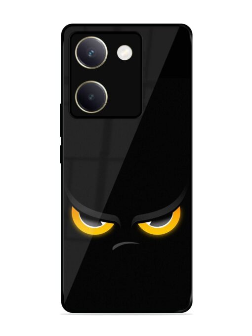 Scary Yellow Eye Glossy Metal TPU Phone Cover for Vivo Y200 Pro (5G)