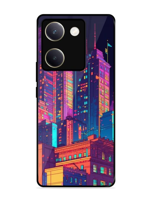 City View Glossy Metal Phone Cover for Vivo Y200 Pro (5G) Zapvi