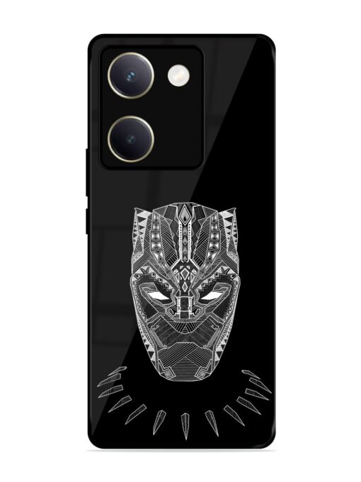 Fictional Art Glossy Metal Phone Cover for Vivo Y200 Pro (5G) Zapvi