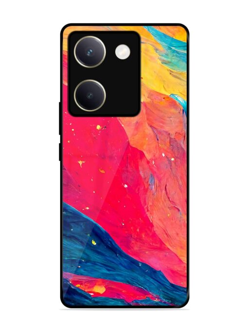 Starry Night Glossy Metal Phone Cover for Vivo Y200 Pro (5G)