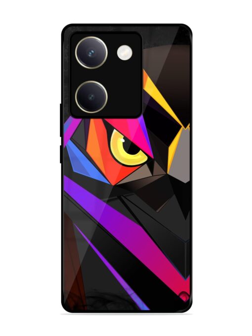 Wpap Owl Glossy Metal Phone Cover for Vivo Y200 Pro (5G)