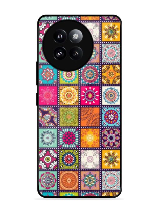 Seamless Pattern Vintage Glossy Metal Phone Cover for Xiaomi Mi 14 Civi (5G) Zapvi