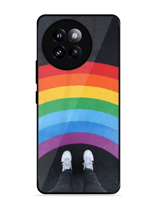 Legs Rainbow Glossy Metal TPU Phone Cover for Xiaomi Mi 14 Civi (5G)