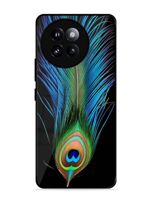 Peacock Feather Glossy Metal TPU Phone Cover for Xiaomi Mi 14 Civi (5G) Zapvi