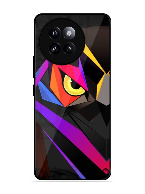 Wpap Owl Glossy Metal Phone Cover for Xiaomi Mi 14 Civi (5G) Zapvi