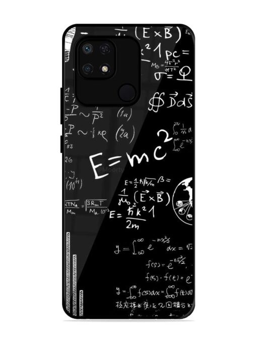 E=Mc2 Mass?Energy Equivalence Glossy Metal Phone Cover for Xiaomi Redmi 10 Power