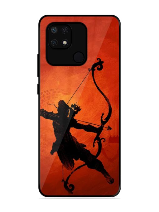 Illustration Lord Rama Glossy Metal Phone Cover for Xiaomi Redmi 10 Power