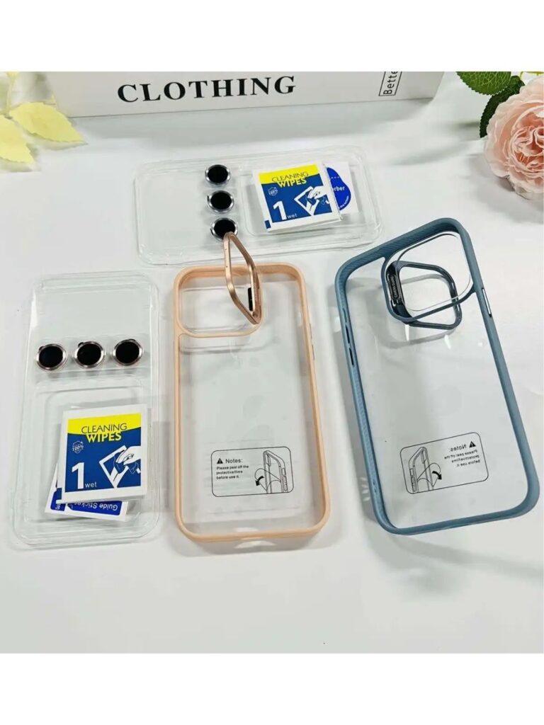 Versatile Case with Lens Kit for Apple Iphone 16 Pro (BLUE) Zapvi