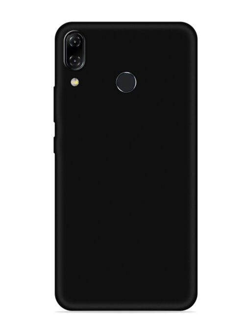 Plain Black Soft Silicone Case for Asus Zenfone 5Z Zapvi