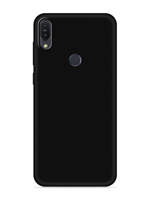 Plain Black Soft Silicone Case for Asus Zenfone Max Pro M1 Zb601Kl Zapvi