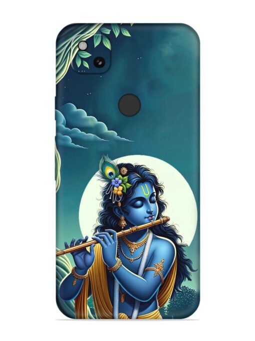 Krishna's Divine Flute Embossed Soft Silicone Case for Google Pixel 4A Zapvi