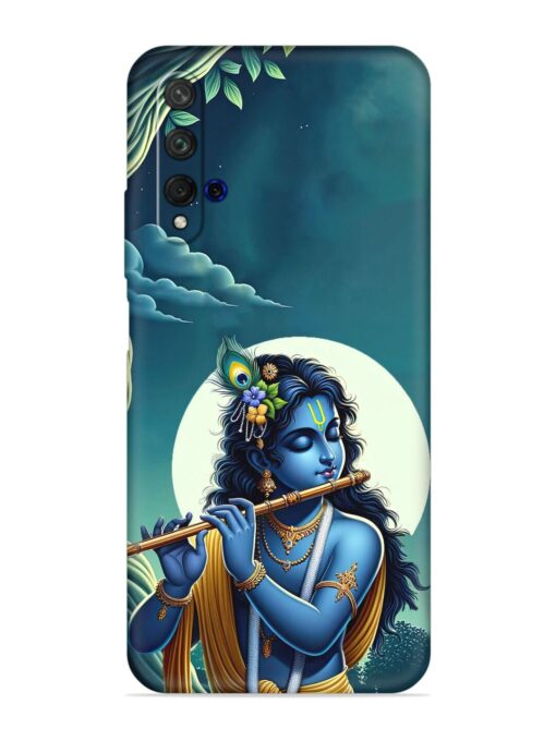 Krishna's Divine Flute Embossed Soft Silicone Case for Honor 20