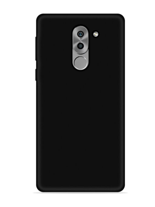 Plain Black Soft Silicone Case for Honor 6X