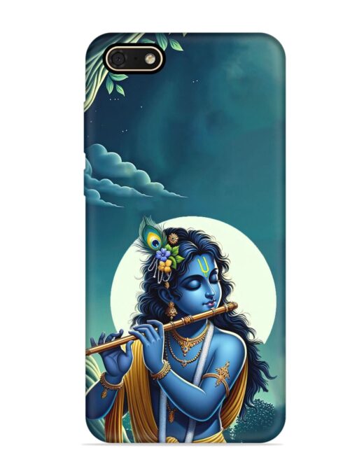 Krishna's Divine Flute Embossed Soft Silicone Case for Honor 7S Zapvi