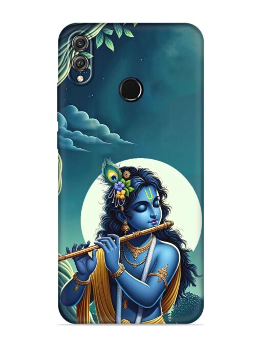 Krishna's Divine Flute Embossed Soft Silicone Case for Honor 8X Zapvi