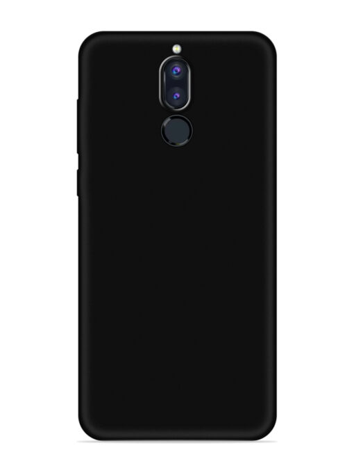 Plain Black Soft Silicone Case for Honor 9I Zapvi