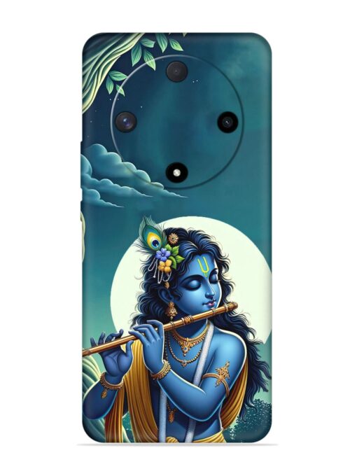 Krishna's Divine Flute Embossed Soft Silicone Case for Honor X9b (5G) Zapvi