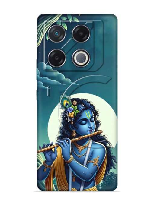 Krishna's Divine Flute Embossed Soft Silicone Case for Infinix Gt 20 Pro (5G) Zapvi