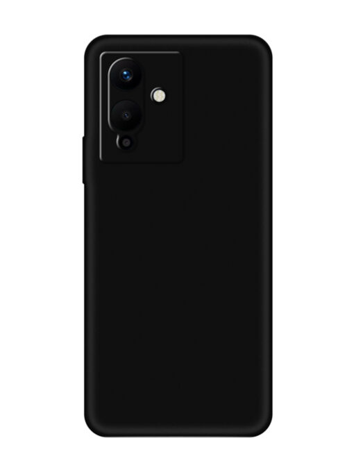 Plain Black Soft Silicone Case for Infinix Note 12 Pro (5G)