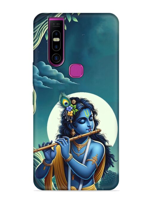 Krishna's Divine Flute Embossed Soft Silicone Case for Infinix S5 Pro