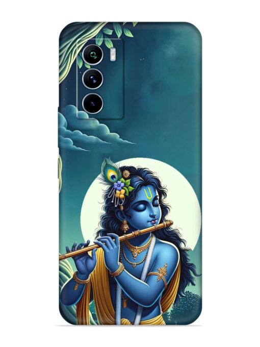 Krishna's Divine Flute Embossed Soft Silicone Case for Iqoo 9 Se (5G) Zapvi