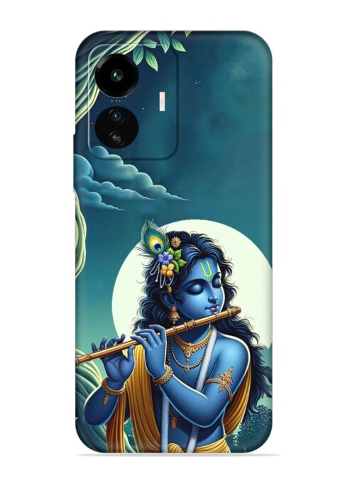 Krishna's Divine Flute Embossed Soft Silicone Case for Iqoo Z6 Lite