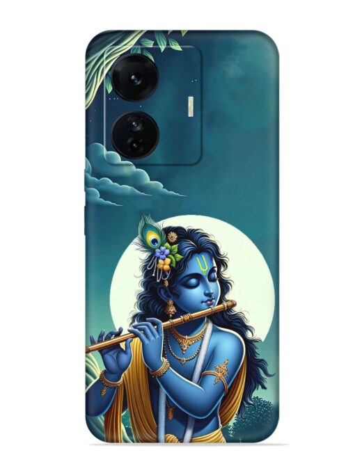 Krishna's Divine Flute Embossed Soft Silicone Case for Iqoo Z6 Pro Zapvi