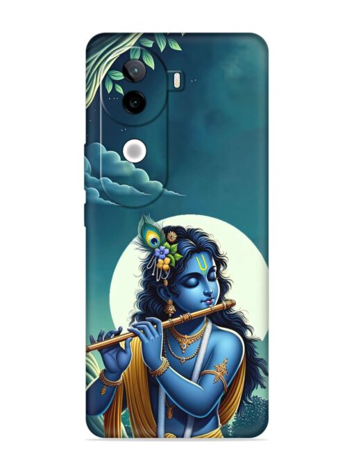 Krishna's Divine Flute Embossed Soft Silicone Case for Iqoo Z9S (5G)