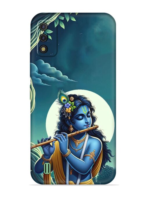 Krishna's Divine Flute Embossed Soft Silicone Case for Itel A26 Zapvi