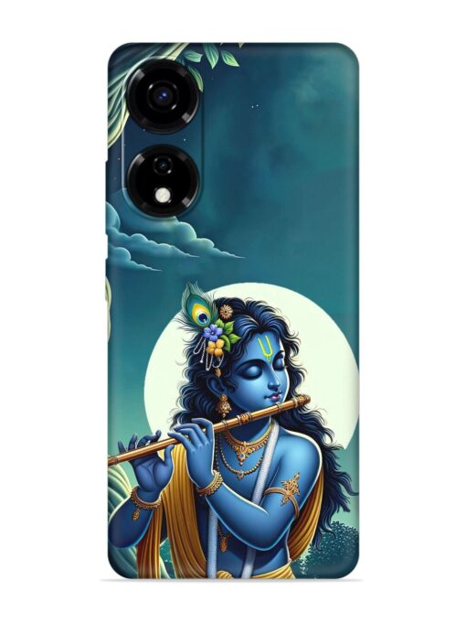 Krishna's Divine Flute Embossed Soft Silicone Case for Itel P55 (5G)