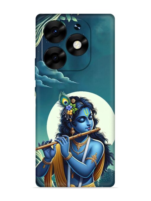 Krishna's Divine Flute Embossed Soft Silicone Case for Itel S23 Plus Zapvi