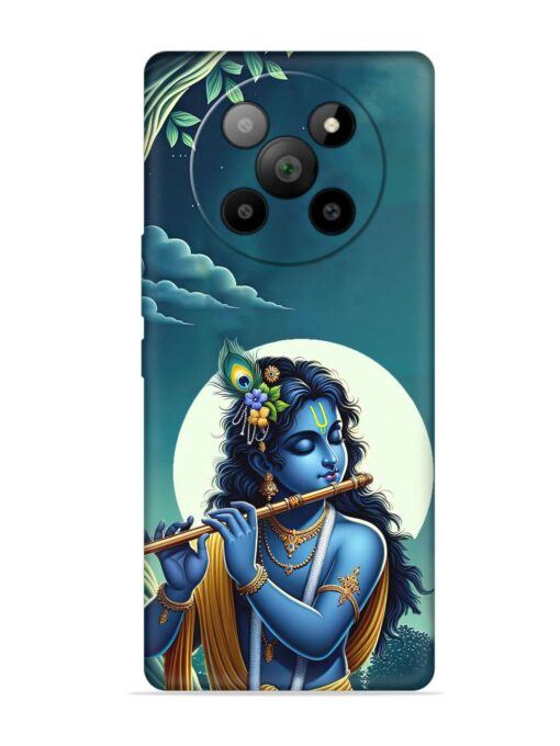 Krishna's Divine Flute Embossed Soft Silicone Case for Lava Agni 2 (5G) Zapvi