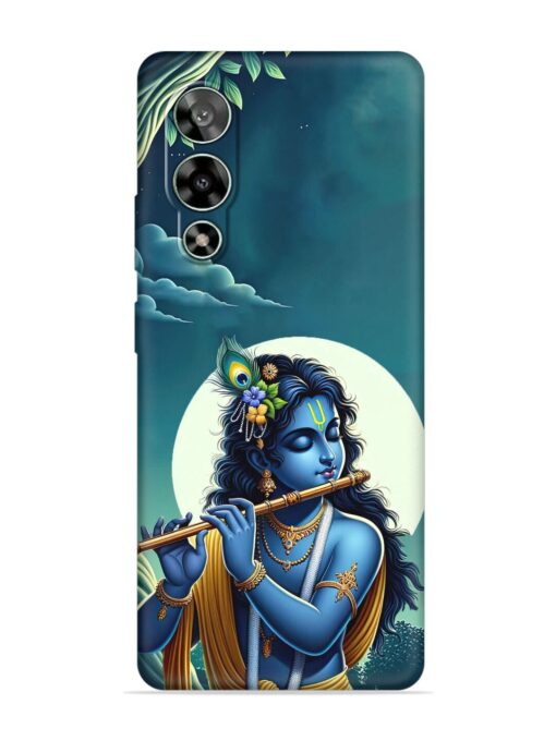 Krishna's Divine Flute Embossed Soft Silicone Case for Lava Storm (5G) Zapvi