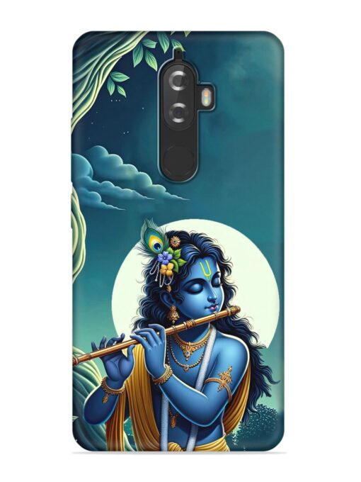 Krishna's Divine Flute Embossed Soft Silicone Case for Lenovo K8 Plus Zapvi