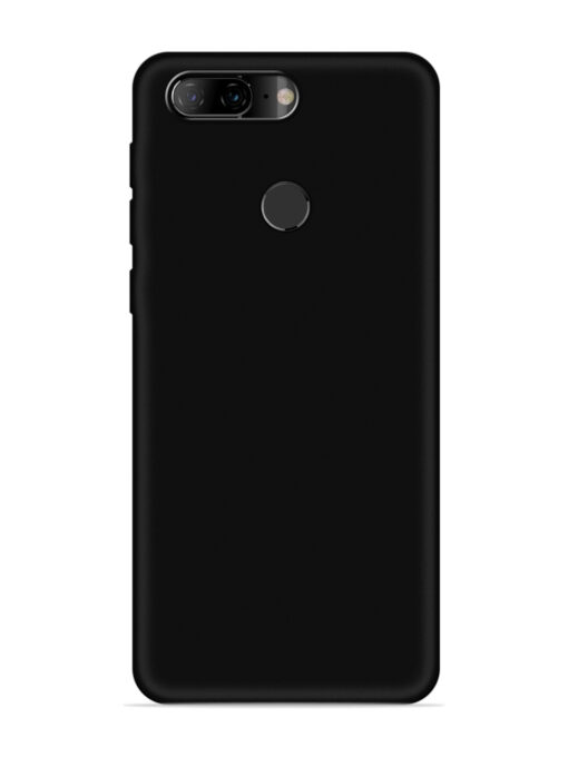 Plain Black Soft Silicone Case for Lenovo K9 Zapvi