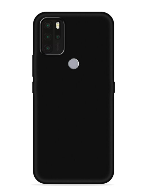 Plain Black Soft Silicone Case for Micromax In Note 1 Zapvi