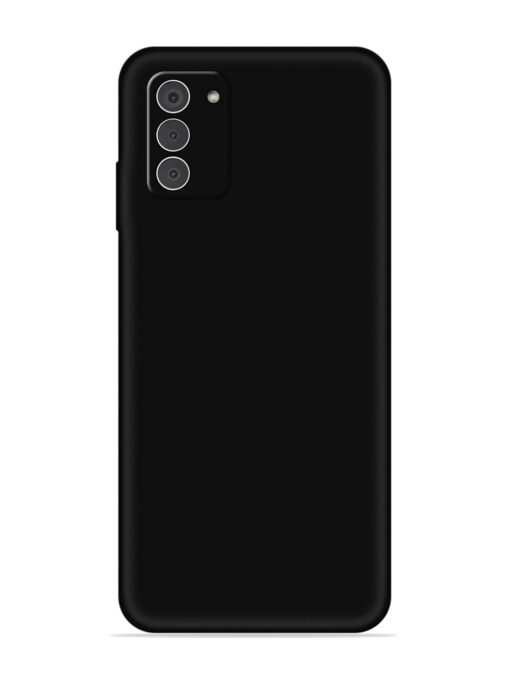 Plain Black Soft Silicone Case for Nokia G42 (5G) Zapvi