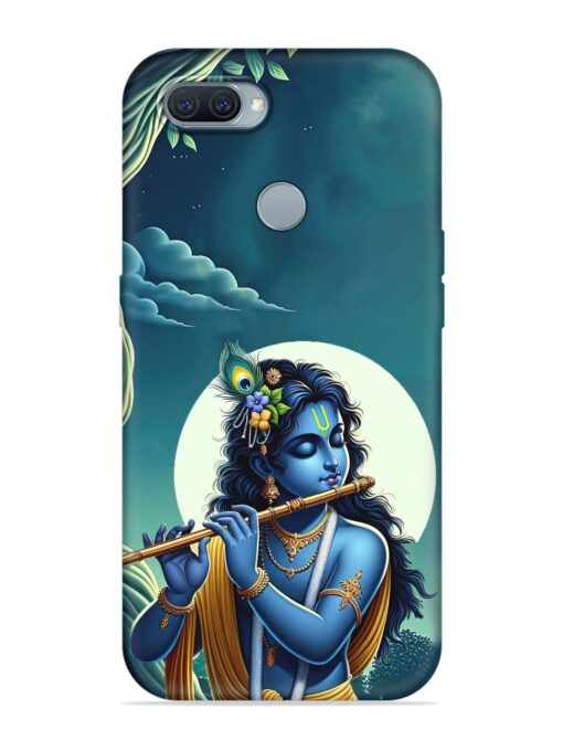 Krishna's Divine Flute Embossed Soft Silicone Case for Oppo A11K Zapvi