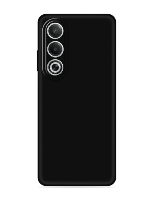 Plain Black Soft Silicone Case for Oppo K12X (5G)