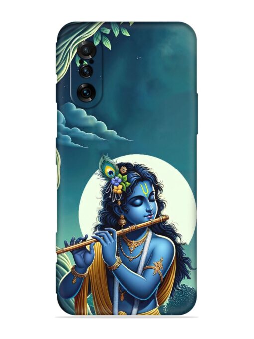 Krishna's Divine Flute Embossed Soft Silicone Case for Poco F3 Gt (5G) Zapvi