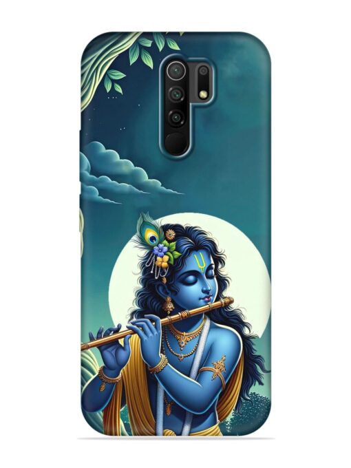 Krishna's Divine Flute Embossed Soft Silicone Case for Poco M2 Reloaded Zapvi