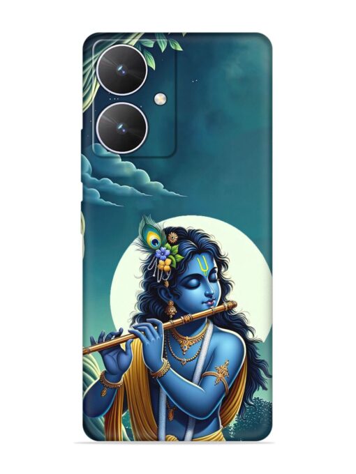 Krishna's Divine Flute Embossed Soft Silicone Case for Poco M6 (5G) Zapvi