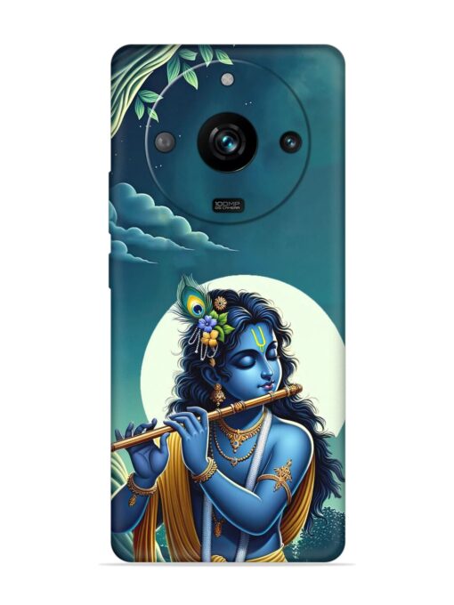 Krishna's Divine Flute Embossed Soft Silicone Case for Realme 11 Pro (5G) Zapvi