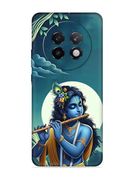 Krishna's Divine Flute Embossed Soft Silicone Case for Realme 13 Plus (5G)