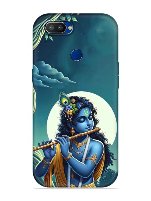 Krishna's Divine Flute Embossed Soft Silicone Case for Realme 2 Pro Zapvi