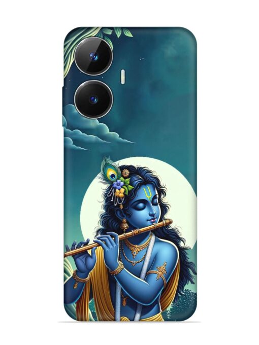 Krishna's Divine Flute Embossed Soft Silicone Case for Realme Narzo N55 Zapvi